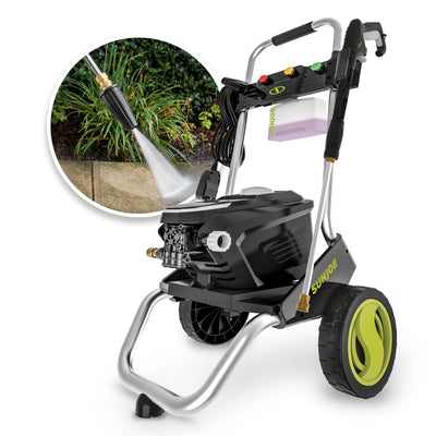 Sun Joe Certified Rated 2200 PSI Electric Pressure Washer | Foam Cannon + Turbo Nozzle | 1.1 Rated GPM | 13-Amp
