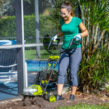 Sun Joe 48-Volt* IONMAX Cordless Garden Tiller + Cultivator Kit | W/ 2 x 4.0-Ah Batteries + Dual Port Charger thumbnail 11