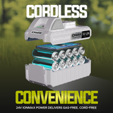 Sun Joe 24-Volt* IONMAX Cordless Push Reel Mower W/ Collection Bag | 15-inch | W/ 4.0-Ah Battery + Charger thumbnail 7