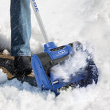Snow Joe 24V-SS12-BDL 24-Volt* IONMAX Cordless Snow Shovel Bundle | W/ 4.0-Ah Battery, Charger, Cover, and Ice Scraper Glove thumbnail 4