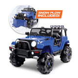 Snow Joe 24V-SUV1 24-Volt* Ride-On Kids Truck W/ Parental Remote and Snow Plow | For Ages 3-7 | W/ 4.0-Ah Battery + Charger thumbnail 1