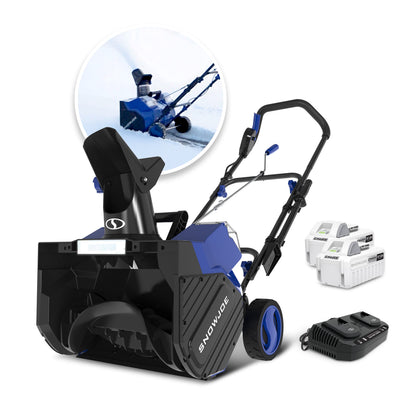 Snow Joe 48-Volt* IONMAX Cordless Snow Blower Kit | 18-Inch | W/ 2 x 5.0-Ah Batteries and Charger