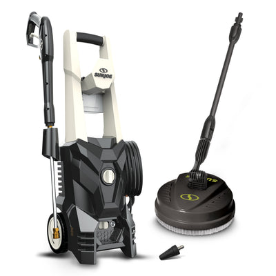 Sun Joe 2000 PSI Max All-Purpose Electric Pressure Washer | 13-Amp |  4 Quick-Connect Nozzles + Foam Cannon + Turbo Spray Nozzle + Patio Cleaner