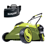 Sun Joe 28-Volt Cordless Walk-Behind Push Lawn Mower | 14-inch | 4.0-Ah Battery + Discharge Chute | 3-Position Height Adjustment thumbnail 2