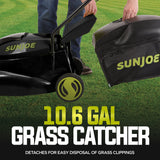 Sun Joe 28-Volt Cordless Walk-Behind Push Lawn Mower | 14-inch | 4.0-Ah Battery | 3-Position Height Adjustment thumbnail 7