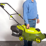 Sun Joe 28-Volt Cordless Walk-Behind Push Lawn Mower | 14-inch | 5.0-Ah Battery | 3-Position Height Adjustment thumbnail 11