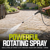 Sun Joe 2000 PSI Max All-Purpose Electric Pressure Washer | 13-Amp |  4 Quick-Connect Nozzles + Foam Cannon + Turbo Spray Nozzle + Patio Cleaner + Auto Cleaning Kit thumbnail 9