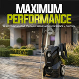 Sun Joe 2000 PSI Max All-Purpose Electric Pressure Washer | 13-Amp | 4 Nozzles | Foamer Cannon thumbnail 3