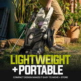 Sun Joe 2000 PSI Max All-Purpose Electric Pressure Washer | 13-Amp | 4 Nozzles | Foamer Cannon thumbnail 7