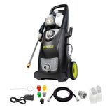 Sun Joe Foam Cannon Starter Bundle | W/ Electric Pressure Washer, 34 oz Foam Cannon, and Auto Wash | Quick Connect Nozzles thumbnail 2